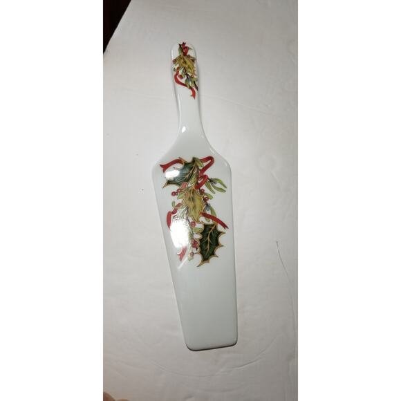 Vintage porcelain cake server from Andrea (1.1280) - Picture 4 of 8